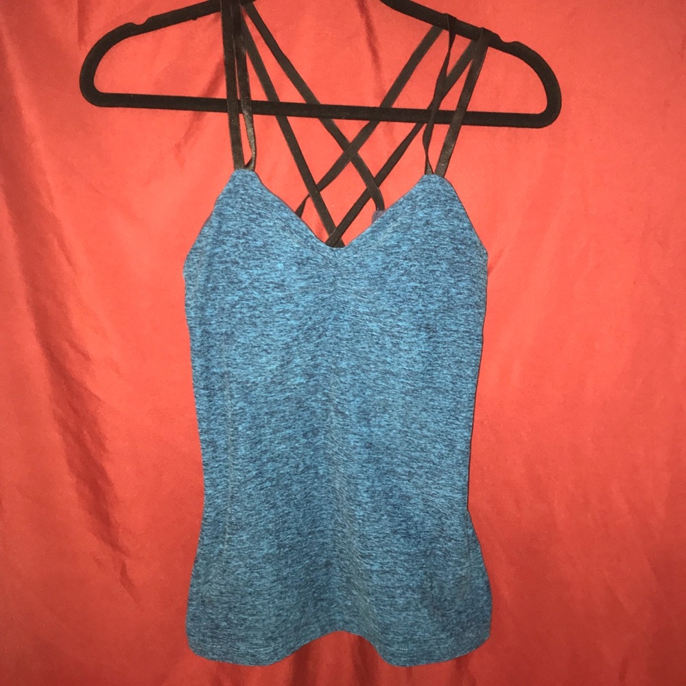 Beyond Yoga Crossback Tank w built in bra
